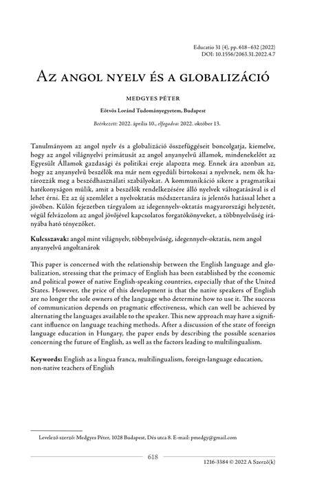 Az angol nyelv világtérképes elterjedtsége