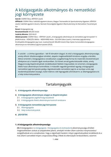 nemzetközi jogi okozatiság fogalmi diagramja