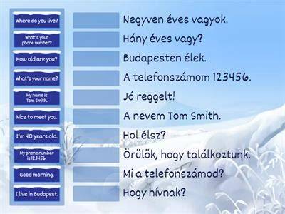 Angol bemutatkozás kezdőknek