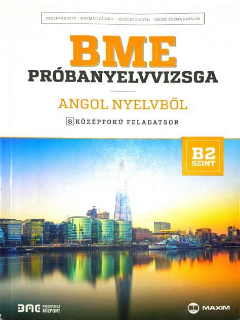 BME B2 vizsga feladatrészei