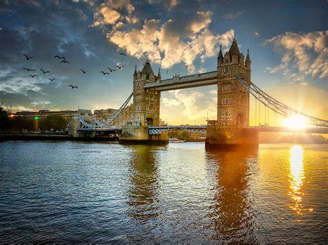 London Temze Parlament Tower Bridge