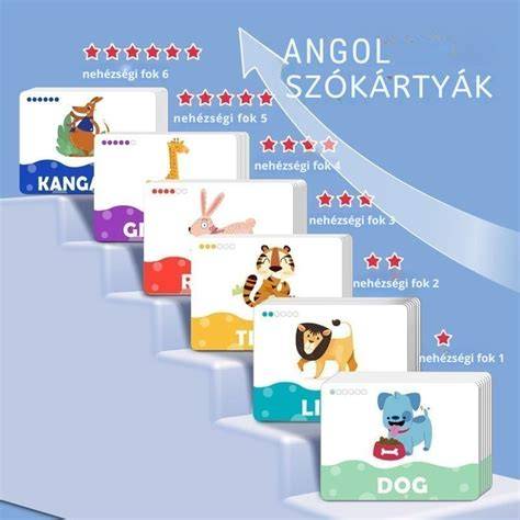 Gyermekek játékos angol feladatlapot töltenek ki