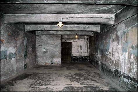Gázkamra belseje Majdanek táborában