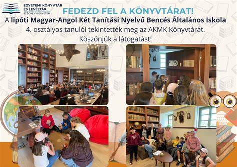 angol nyelvű történelemképzés egyetemi könyvtárban
