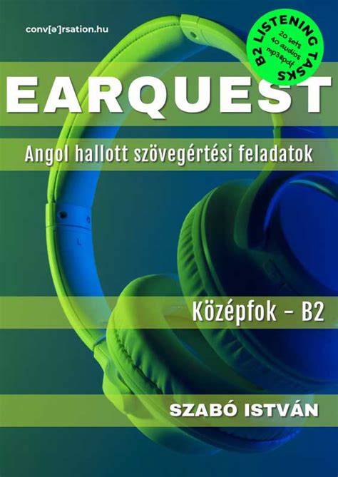 angol hallott szövegértés vizsgafeladat fejhallgatóval