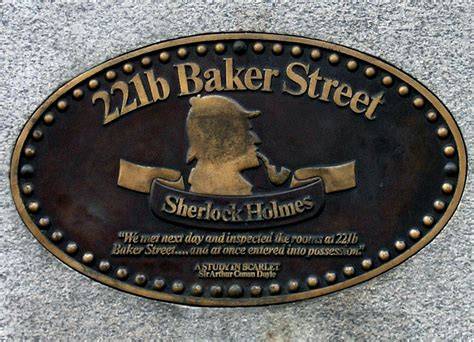 Текст Лондон 221B Baker Street Шерлок Холмс