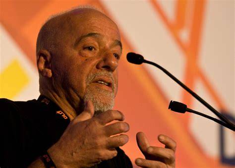 Paulo Coelho portréja Rio de Janeiróban