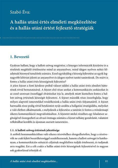 Corvinus hallás utáni értés hanganyag gyakorlás