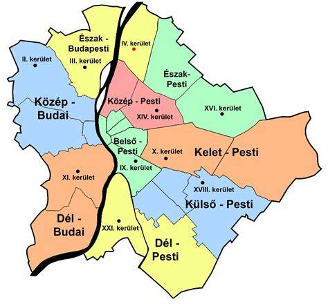Csepel és XXI. kerület térképe