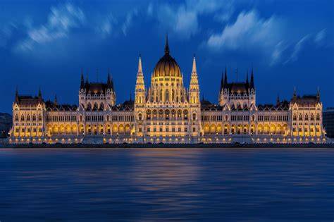 Budapest panorama Danube Buda Pest