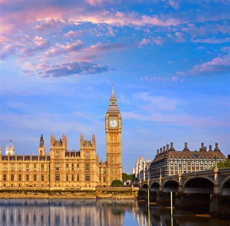 London skyline Thames Big Ben