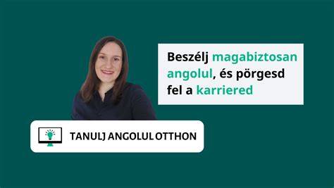 Angol magánóra online tanulóval
